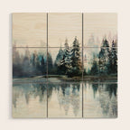 Winter Morning Wood Wall Art Gallery Image 1