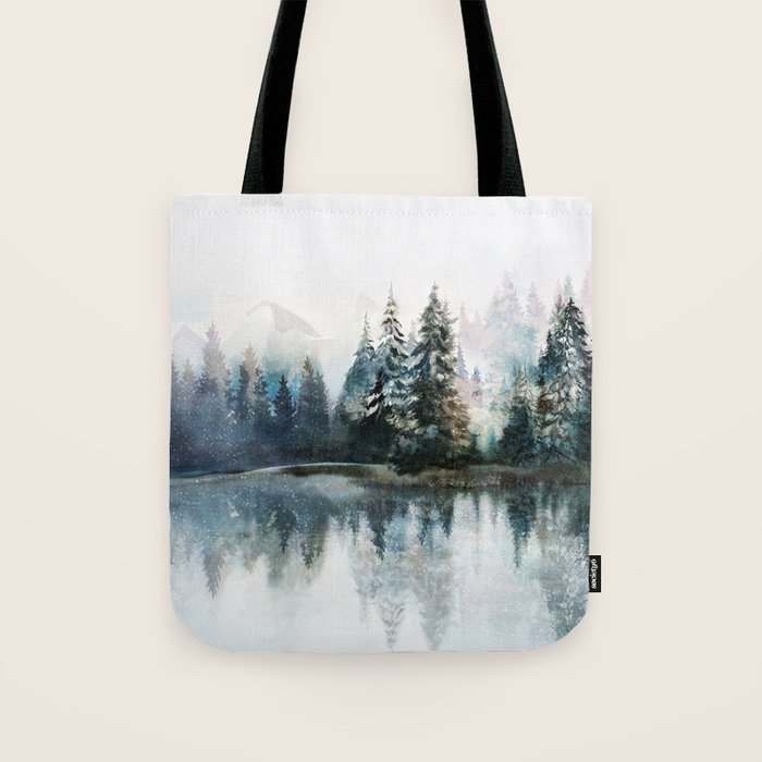 Winter Morning Tote Bag Gallery Image 1