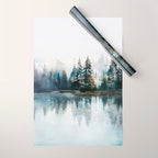 Winter Morning Wrapping Paper Gallery Image 1