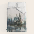 Winter Morning Duvet Cover Gallery Image 6