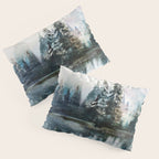 Winter Morning Pillow Sham Gallery Image 3