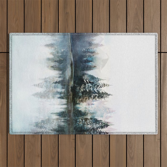 Winter Morning Outdoor Rug Gallery Image 1