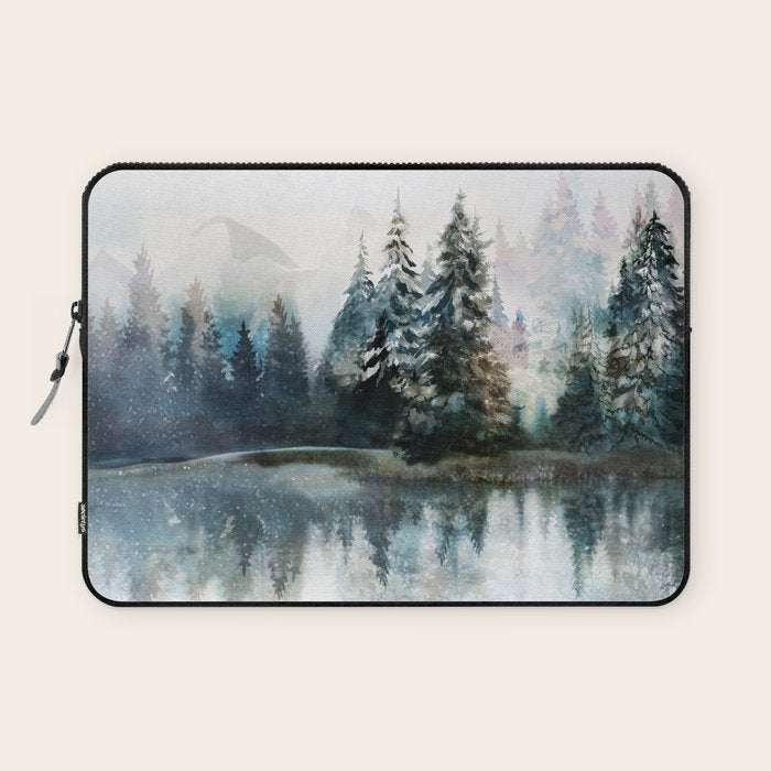 Winter Morning Laptop Sleeve Gallery Image 1