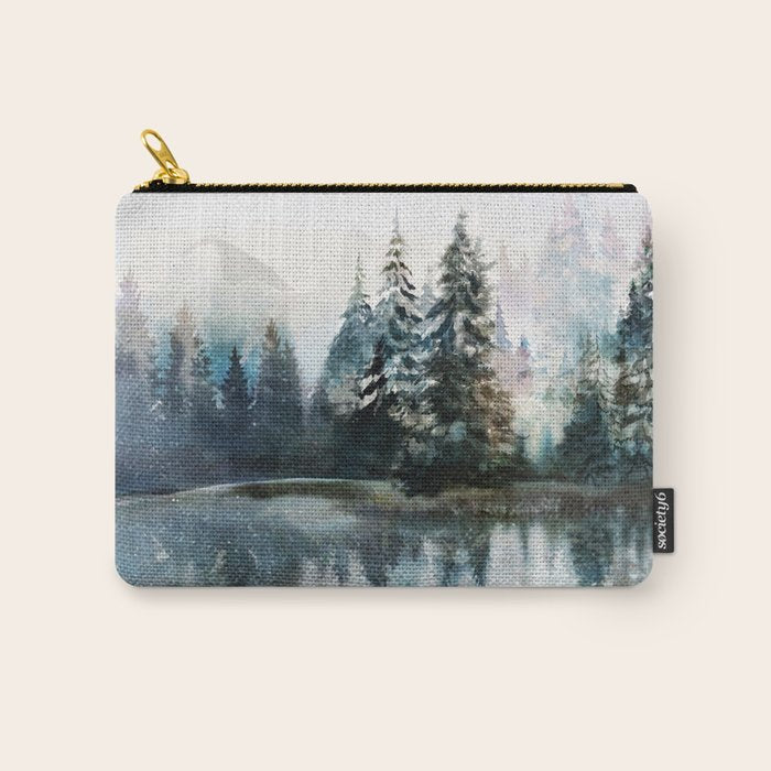 Winter Morning Carry All Pouch Gallery Image 1