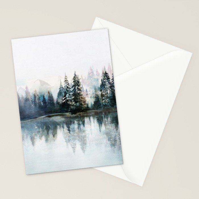Winter Morning Stationery Card Gallery Image 2