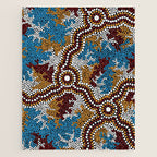 Authentic Aboriginal Art - Wetland Dreaming Jigsaw Puzzle Gallery Image 1