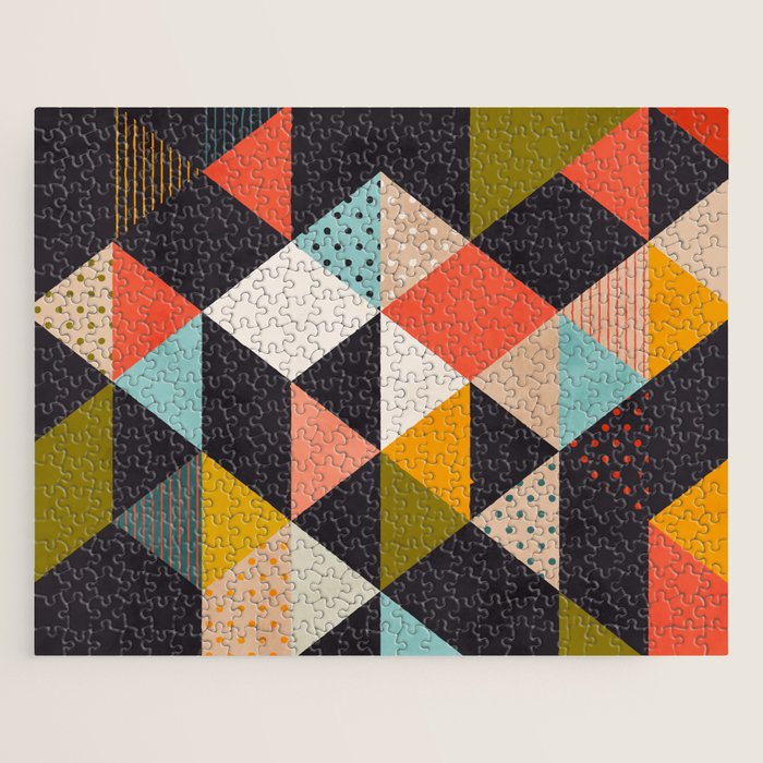geometry mid century Jigsaw Puzzle Gallery Image 1