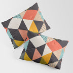 geometry mid century Pillow Sham Gallery Image 3