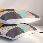 geometry mid century Pillow Sham Gallery Image 3