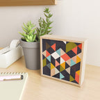 geometry mid century Mini Art Print Gallery Image 2