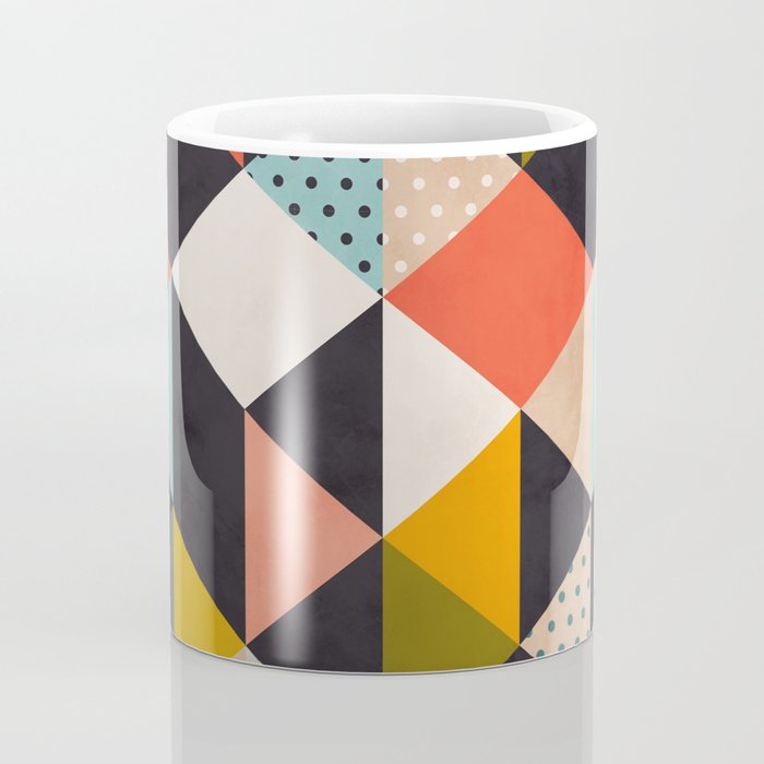 geometry mid century Coffee Mug Gallery Image 4