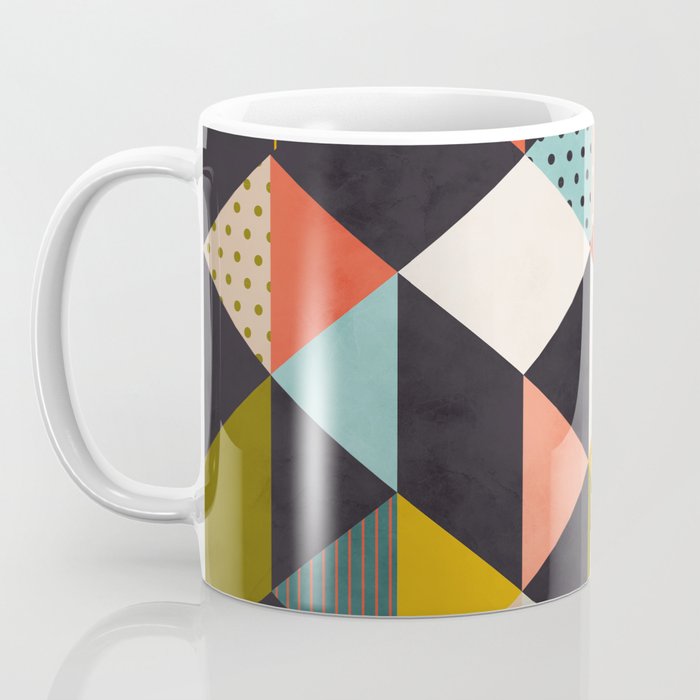 geometry mid century Coffee Mug Gallery Image 3