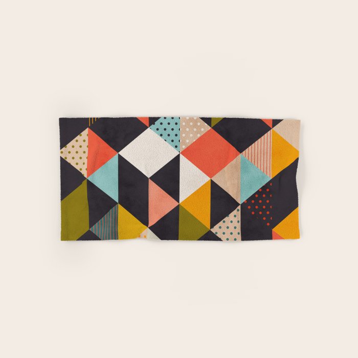 geometry mid century Towels Gallery Image 1