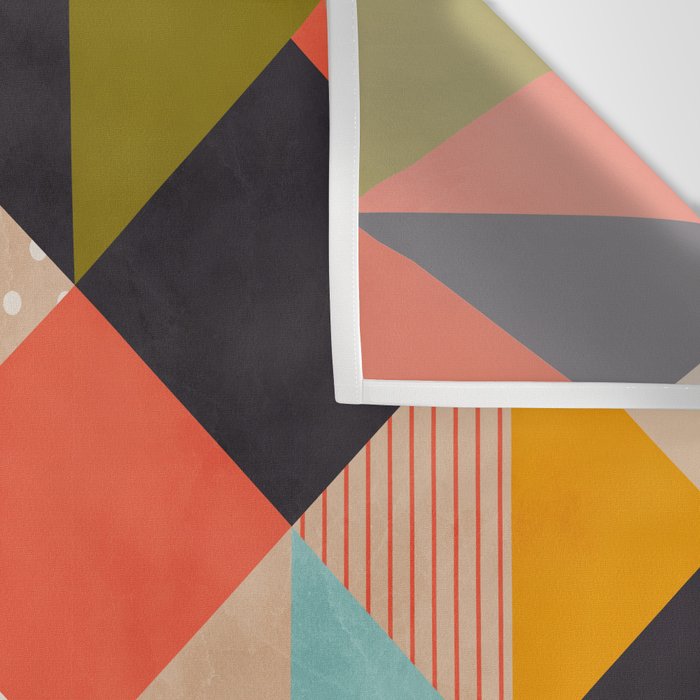 geometry mid century Wall Tapestry Gallery Image 3