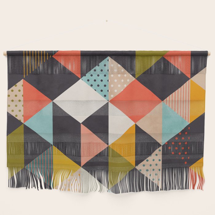 geometry mid century Wall Hanging Gallery Image 1