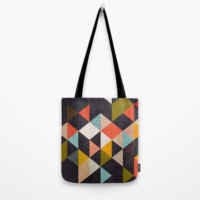 geometry mid century Tote Bag Gallery Image 2