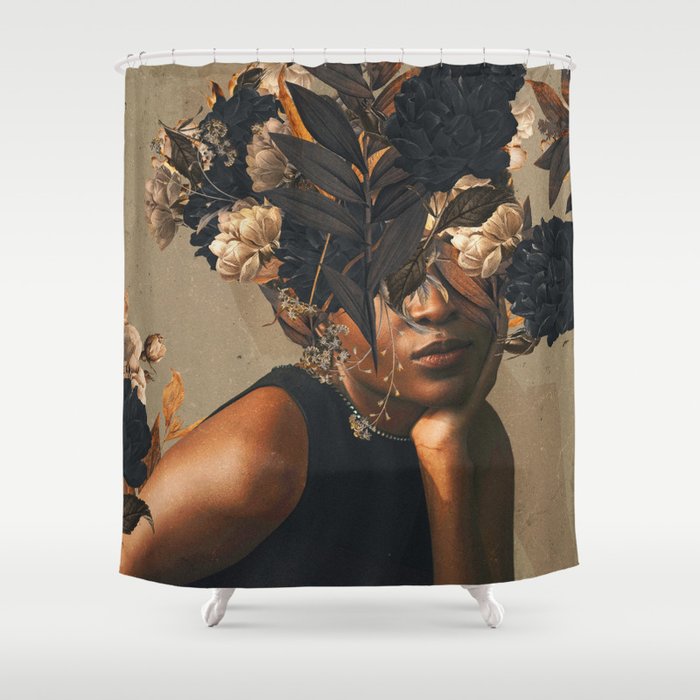 Melissonant Fall Shower Curtain Gallery Image 1