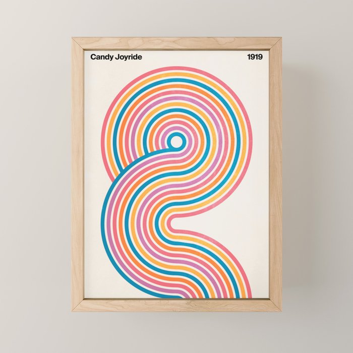 Candy Joyride Mini Art Print Gallery Image 1