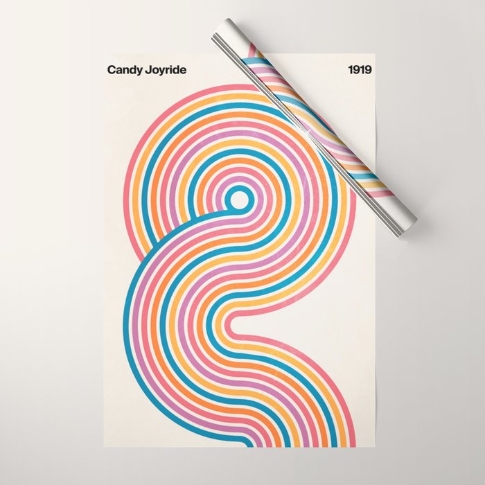Candy Joyride Wrapping Paper Gallery Image 1