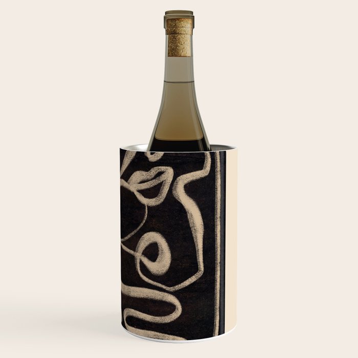 Abstract line art 206 Wine Chiller Gallery Image 3