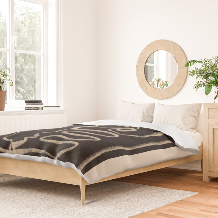 Abstract line art 206 Duvet Cover Gallery Image 2