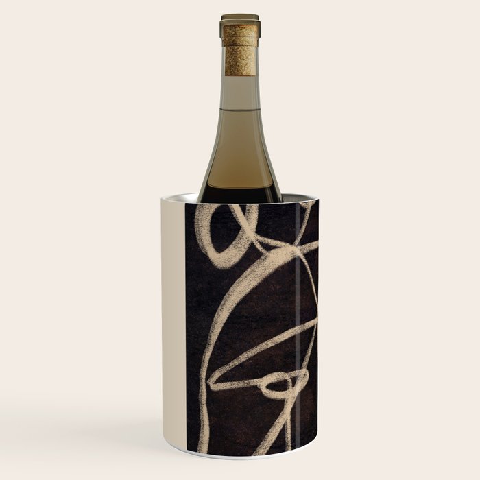 Abstract line art 206 Wine Chiller Gallery Image 2