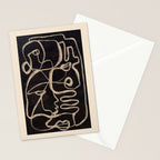 Abstract line art 206 Stationery Card Gallery Image 2