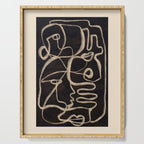 Abstract line art 206 Serving Tray Gallery Image 1