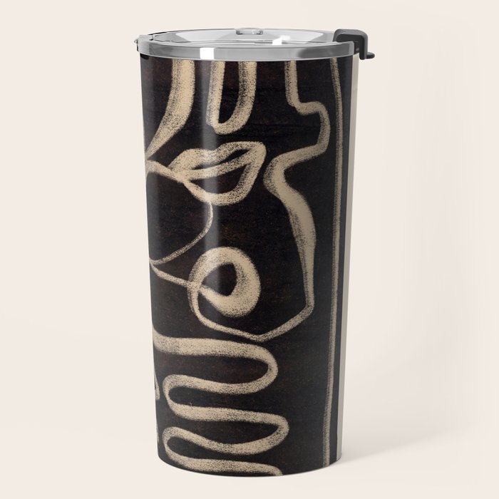 Abstract line art 206 Travel Mug Gallery Image 2