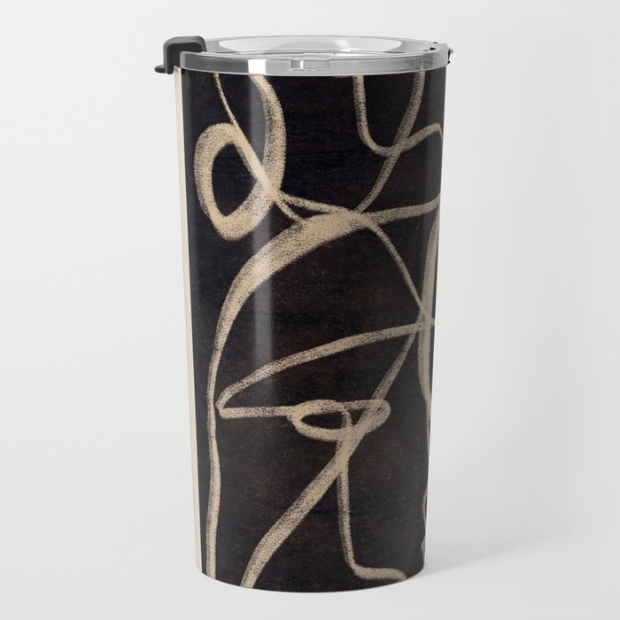 Abstract line art 206 Travel Mug Gallery Image 3