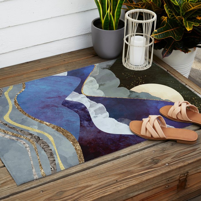 Midnight Outdoor Rug Gallery Image 2