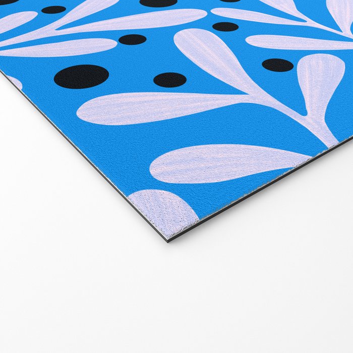 Mediterramean blue vase and leaves Welcome Mat Gallery Image 2