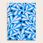 Mediterramean blue vase and leaves Notebook Gallery Image 4
