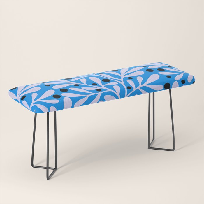 Mediterramean blue vase and leaves Bench Gallery Image 1