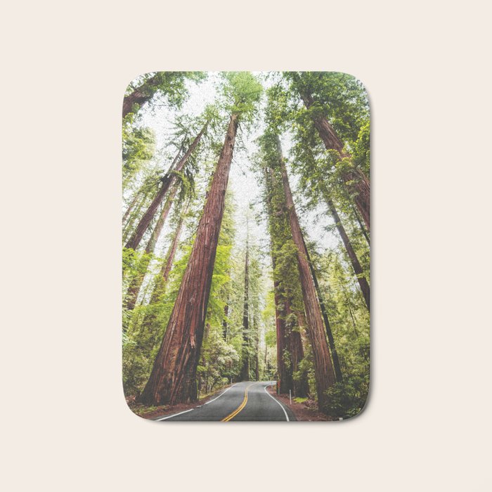 humboldt redwood forest Bath Mat Gallery Image 1