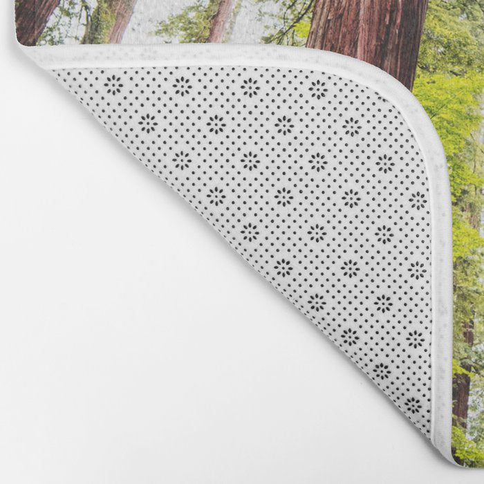 humboldt redwood forest Bath Mat Gallery Image 2