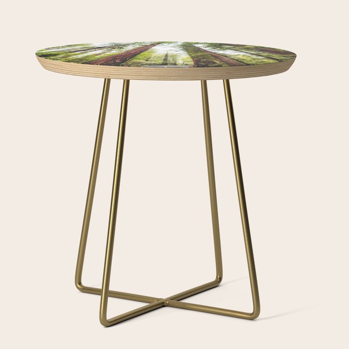 humboldt redwood forest Side Table Gallery Image 1