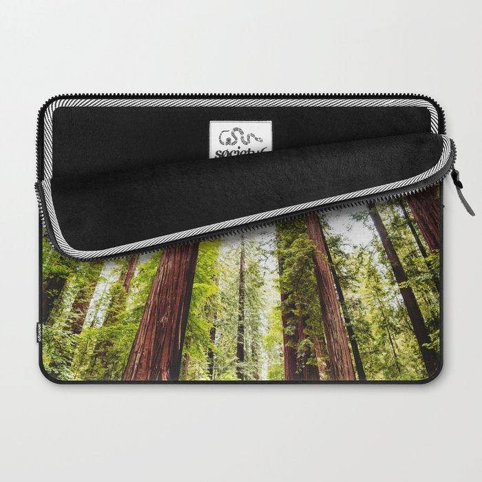 humboldt redwood forest Laptop Sleeve Gallery Image 2