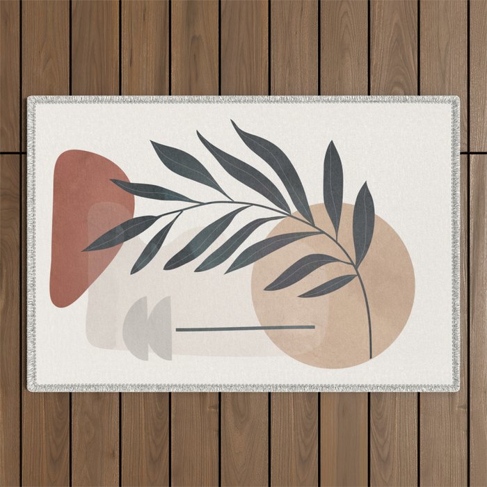 Abstract Rock Geometry 10 Outdoor Rug Gallery Image 1