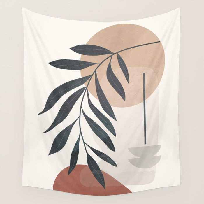 Abstract Rock Geometry 10 Wall Tapestry Gallery Image 4