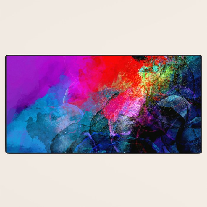 Enchantment, Abstract Painting Desk Mat Gallery Image 3