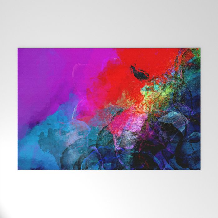 Enchantment, Abstract Painting Welcome Mat Gallery Image 1