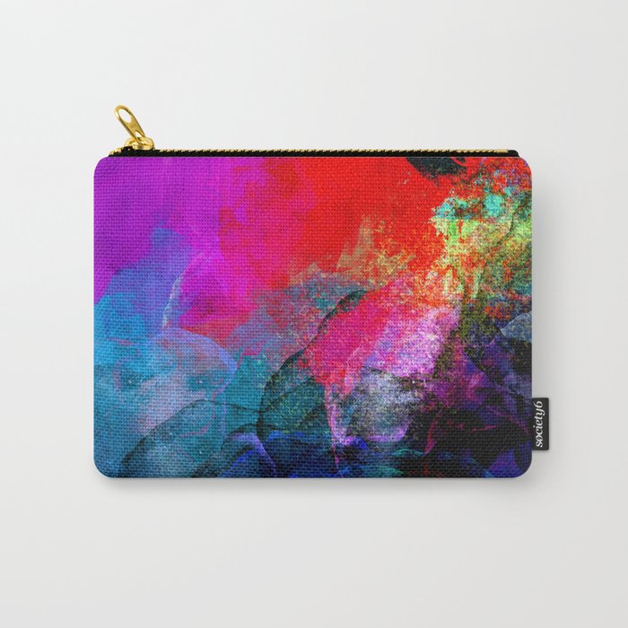 Enchantment, Abstract Painting Carry All Pouch Gallery Image 1