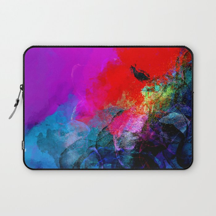 Enchantment, Abstract Painting Laptop Sleeve Gallery Image 1