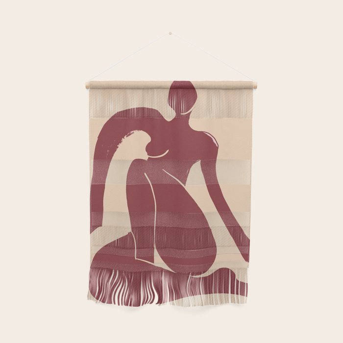 Abstract Art Female Figure 30 Wall Hanging Gallery Image 1