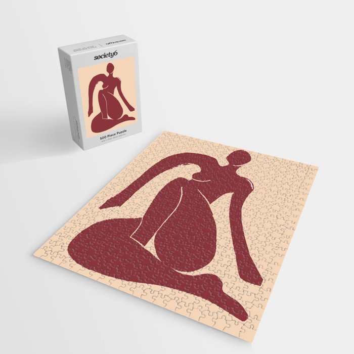 Abstract Art Female Figure 30 Jigsaw Puzzle Gallery Image 2