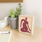 Abstract Art Female Figure 30 Mini Art Print Gallery Image 2