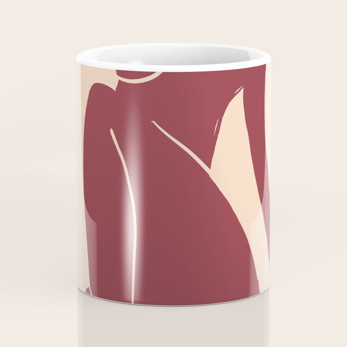 Abstract Art Female Figure 30 Coffee Mug Gallery Image 4