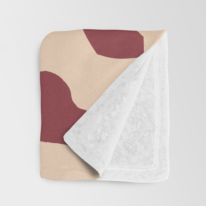 Abstract Art Female Figure 30 Throw Blanket Gallery Image 3