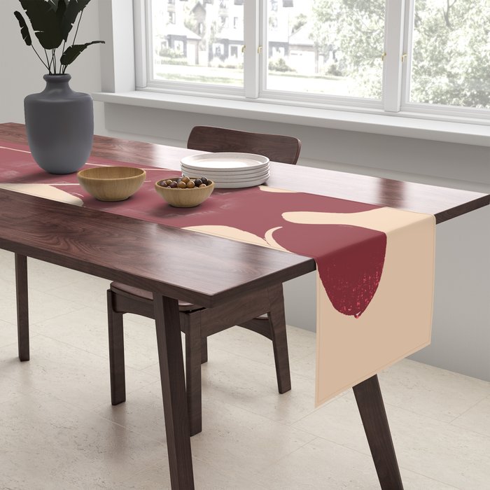 Abstract Art Female Figure 30 Table Runner Gallery Image 2